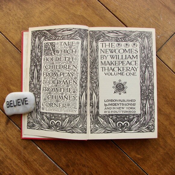 Vintage Antique Books Bundle of 5 Early 1900s Collectible - Picture 9 of 16